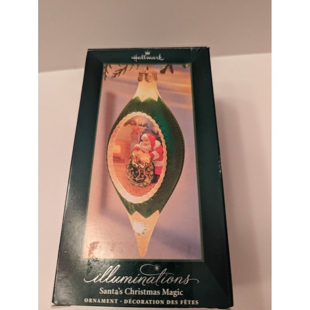 Hallmark Illuminations Santa’s Christmas Magic Dreams Ornament